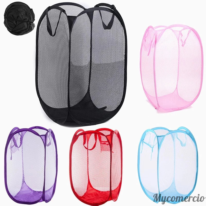 Cesto de Roupa Dobrável Multiuso | Organizador para Roupas e Brinquedos – Lumia