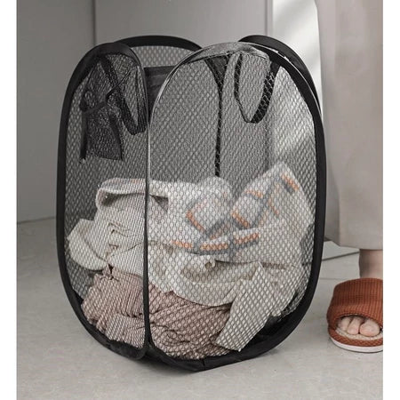 Cesto de Roupa Dobrável Multiuso | Organizador para Roupas e Brinquedos – Lumia