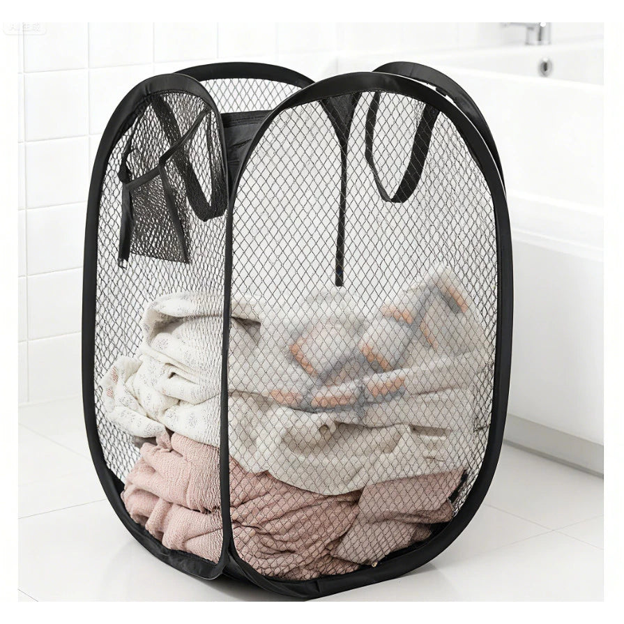 Cesto de Roupa Dobrável Multiuso | Organizador para Roupas e Brinquedos – Lumia