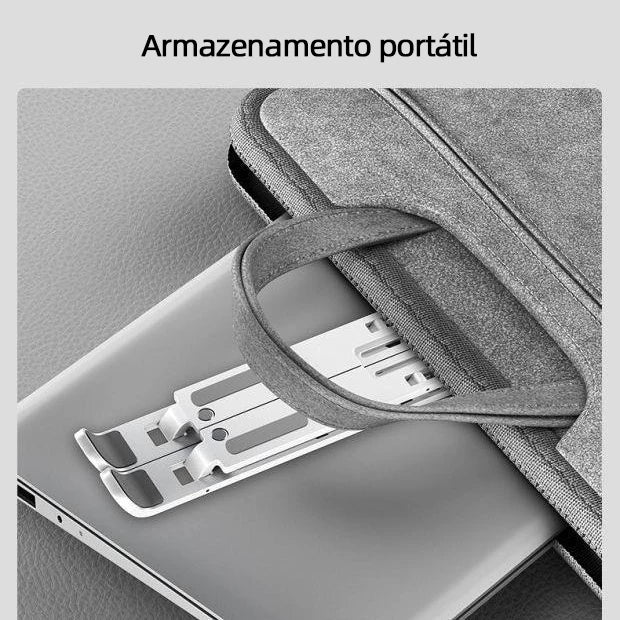 Suporte para Notebook Articulado em Alumínio | Ergonômico e Portátil – Lumia